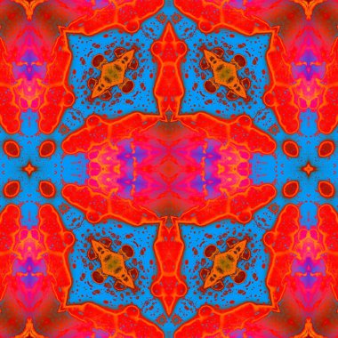 Kusursuz sanat modeli. Mozaik arka plan. Mandala 'nın pürüzsüz dokusu. Soyut arkaplan. Sanat mozaiği