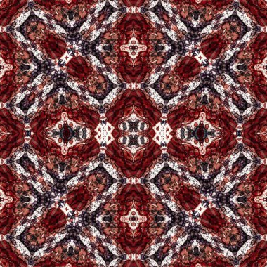 Kusursuz sanat modeli. Mozaik arka plan. Mandala 'nın pürüzsüz dokusu. Soyut arkaplan. Sanat mozaiği