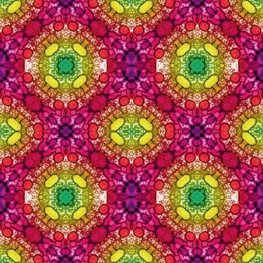 Kusursuz sanat modeli. Mozaik arka plan. Mandala 'nın pürüzsüz dokusu. Soyut arkaplan. Sanat mozaiği