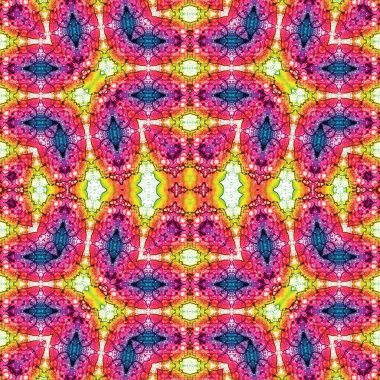 Kusursuz sanat modeli. Mozaik arka plan. Mandala 'nın pürüzsüz dokusu. Soyut arkaplan. Sanat mozaiği