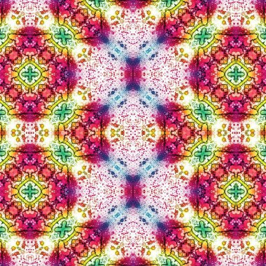 Kusursuz sanat modeli. Mozaik arka plan. Mandala 'nın pürüzsüz dokusu. Soyut arkaplan. Sanat mozaiği