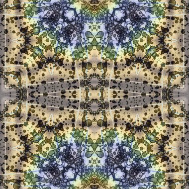 Kusursuz sanat modeli. Mozaik arka plan. Mandala 'nın pürüzsüz dokusu. Soyut arkaplan. Sanat mozaiği