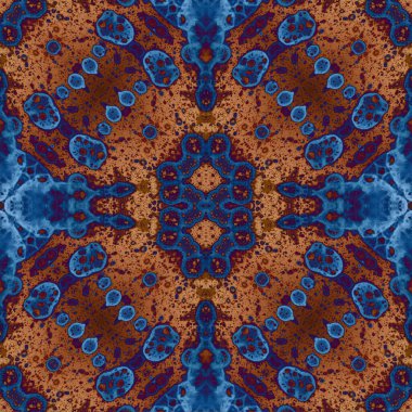 Kusursuz sanat modeli. Mozaik arka plan. Mandala 'nın pürüzsüz dokusu. Soyut arkaplan. Sanat mozaiği