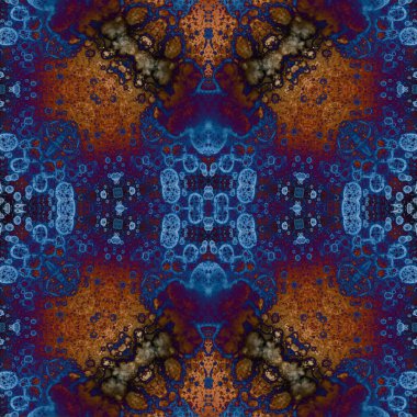 Kusursuz sanat modeli. Mozaik arka plan. Mandala 'nın pürüzsüz dokusu. Soyut arkaplan. Sanat mozaiği