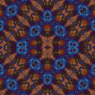 Kusursuz sanat modeli. Mozaik arka plan. Mandala 'nın pürüzsüz dokusu. Soyut arkaplan. Sanat mozaiği