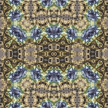 Kusursuz sanat modeli. Mozaik arka plan. Mandala 'nın pürüzsüz dokusu. Soyut arkaplan. Sanat mozaiği