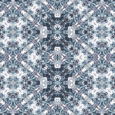 Kusursuz sanat modeli. Mozaik arka plan. Mandala 'nın pürüzsüz dokusu. Soyut arkaplan. Sanat mozaiği