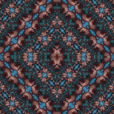 Kusursuz sanat modeli. Mozaik arka plan. Mandala 'nın pürüzsüz dokusu. Soyut arkaplan. Sanat mozaiği