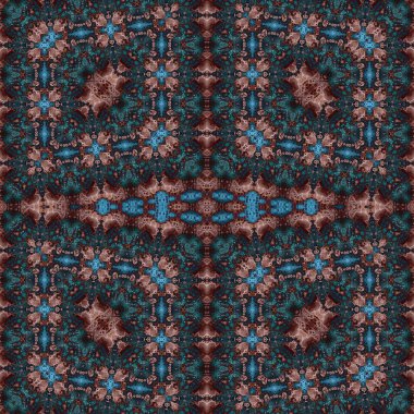 Kusursuz sanat modeli. Mozaik arka plan. Mandala 'nın pürüzsüz dokusu. Soyut arkaplan. Sanat mozaiği