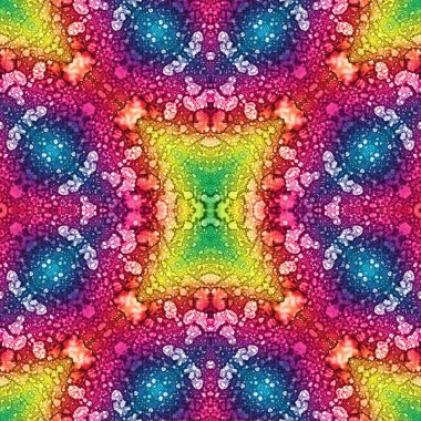 Kusursuz sanat modeli. Mozaik arka plan. Mandala 'nın pürüzsüz dokusu. Soyut arkaplan. Sanat mozaiği