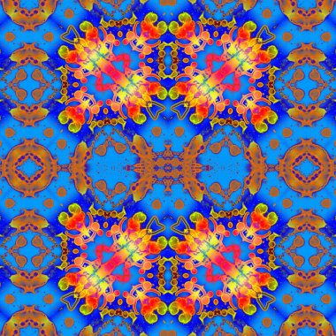 Kusursuz sanat modeli. Mozaik arka plan. Mandala 'nın pürüzsüz dokusu. Soyut arkaplan. Sanat mozaiği