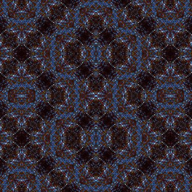 Kusursuz sanat modeli. Mozaik arka plan. Mandala 'nın pürüzsüz dokusu. Soyut arkaplan. Sanat mozaiği