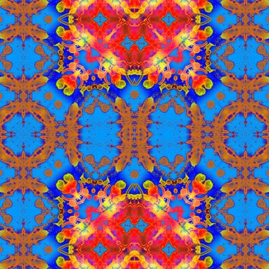 Kusursuz sanat modeli. Mozaik arka plan. Mandala 'nın pürüzsüz dokusu. Soyut arkaplan. Sanat mozaiği