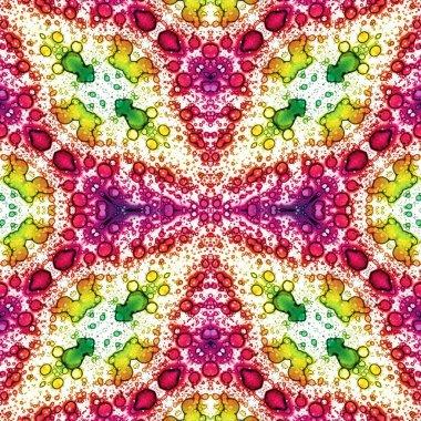 Kusursuz sanat modeli. Mozaik arka plan. Mandala 'nın pürüzsüz dokusu. Soyut arkaplan. Sanat mozaiği