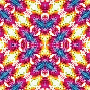 Kusursuz sanat modeli. Mozaik arka plan. Mandala 'nın pürüzsüz dokusu. Soyut arkaplan. Sanat mozaiği