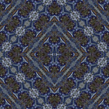 Kusursuz sanat modeli. Mozaik arka plan. Mandala 'nın pürüzsüz dokusu. Soyut arkaplan. Sanat mozaiği