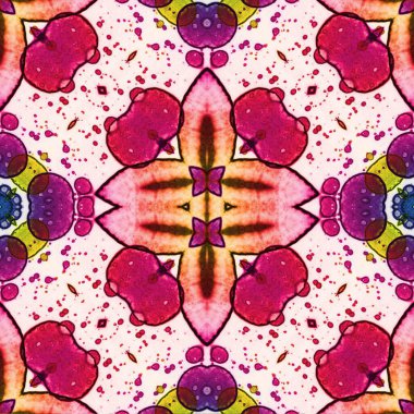 Kusursuz sanat modeli. Mozaik arka plan. Mandala 'nın pürüzsüz dokusu. Soyut arkaplan. Sanat mozaiği