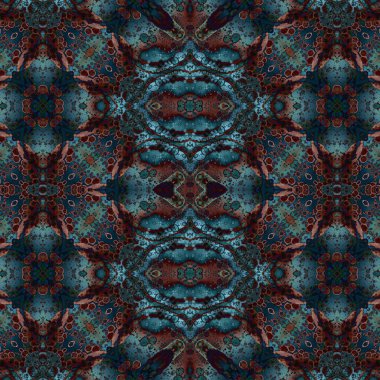 Kusursuz sanat modeli. Mozaik arka plan. Mandala 'nın pürüzsüz dokusu. Soyut arkaplan. Sanat mozaiği