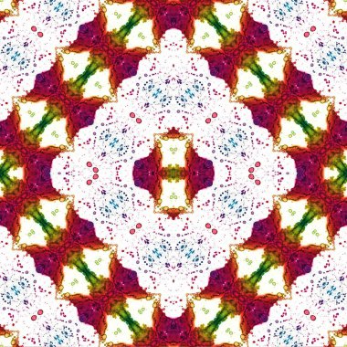 Kusursuz sanat modeli. Mozaik arka plan. Mandala 'nın pürüzsüz dokusu. Soyut arkaplan. Sanat mozaiği