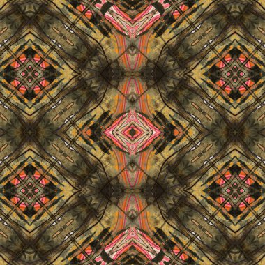 Kusursuz sanat modeli. Mozaik arka plan. Mandala 'nın pürüzsüz dokusu. Soyut arkaplan. Sanat mozaiği