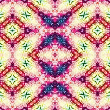 Kusursuz sanat modeli. Mozaik arka plan. Mandala 'nın pürüzsüz dokusu. Soyut arkaplan. Sanat mozaiği