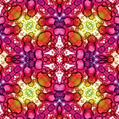 Kusursuz sanat modeli. Mozaik arka plan. Mandala 'nın pürüzsüz dokusu. Soyut arkaplan. Sanat mozaiği