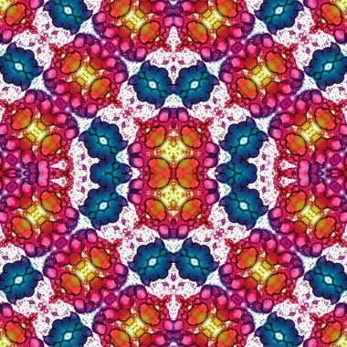 Kusursuz sanat modeli. Mozaik arka plan. Mandala 'nın pürüzsüz dokusu. Soyut arkaplan. Sanat mozaiği