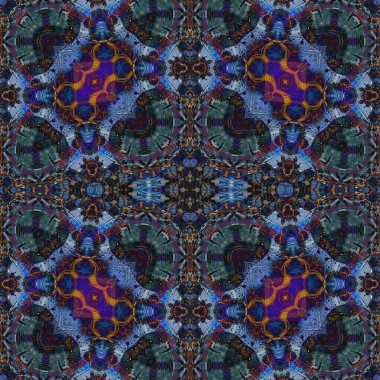 Kusursuz sanat modeli. Mozaik arka plan. Mandala 'nın pürüzsüz dokusu. Soyut arkaplan. Sanat mozaiği