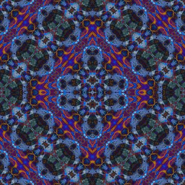 Kusursuz sanat modeli. Mozaik arka plan. Mandala 'nın pürüzsüz dokusu. Soyut arkaplan. Sanat mozaiği