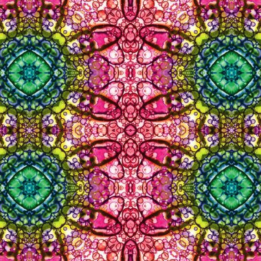 Kusursuz sanat modeli. Mozaik arka plan. Mandala 'nın pürüzsüz dokusu. Soyut arkaplan. Sanat mozaiği