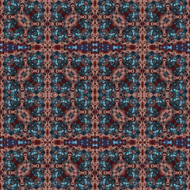 Kusursuz sanat modeli. Mozaik arka plan. Mandala 'nın pürüzsüz dokusu. Soyut arkaplan. Sanat mozaiği