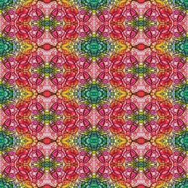 Kusursuz sanat modeli. Mozaik arka plan. Mandala 'nın pürüzsüz dokusu. Soyut arkaplan. Sanat mozaiği