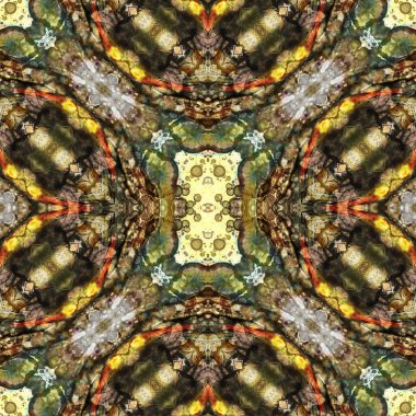 Kusursuz sanat modeli. Mozaik arka plan. Mandala 'nın pürüzsüz dokusu. Soyut arkaplan. Sanat mozaiği