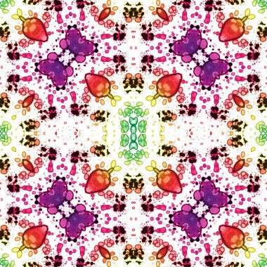 Kusursuz sanat modeli. Mozaik arka plan. Mandala 'nın pürüzsüz dokusu. Soyut arkaplan. Sanat mozaiği