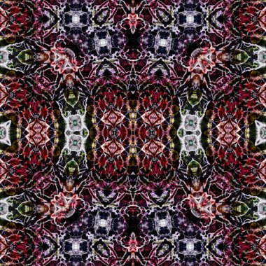 Kusursuz sanat modeli. Mozaik arka plan. Mandala 'nın pürüzsüz dokusu. Soyut arkaplan. Sanat mozaiği