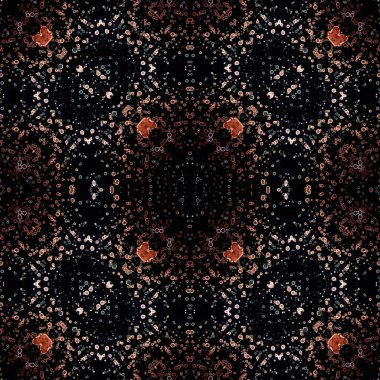 Kusursuz sanat modeli. Mozaik arka plan. Mandala 'nın pürüzsüz dokusu. Soyut arkaplan. Sanat mozaiği