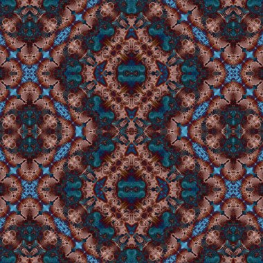 Kusursuz sanat modeli. Mozaik arka plan. Mandala 'nın pürüzsüz dokusu. Soyut arkaplan. Sanat mozaiği