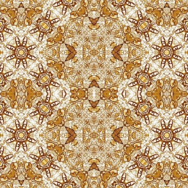 Kusursuz sanat modeli. Mozaik arka plan. Mandala 'nın pürüzsüz dokusu. Soyut arkaplan. Sanat mozaiği