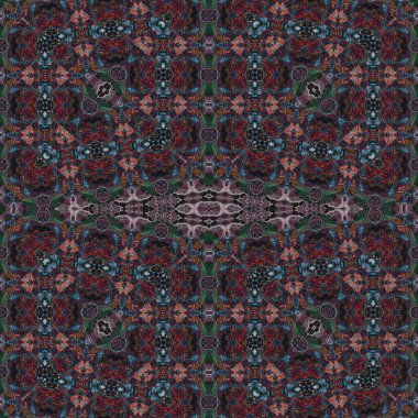 Kusursuz sanat modeli. Mozaik arka plan. Mandala 'nın pürüzsüz dokusu. Soyut arkaplan. Sanat mozaiği