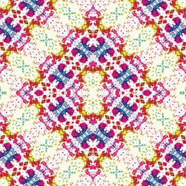 Kusursuz sanat modeli. Mozaik arka plan. Mandala 'nın pürüzsüz dokusu. Soyut arkaplan. Sanat mozaiği