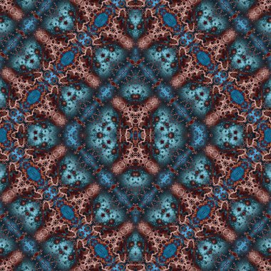 Kusursuz sanat modeli. Mozaik arka plan. Mandala 'nın pürüzsüz dokusu. Soyut arkaplan. Sanat mozaiği