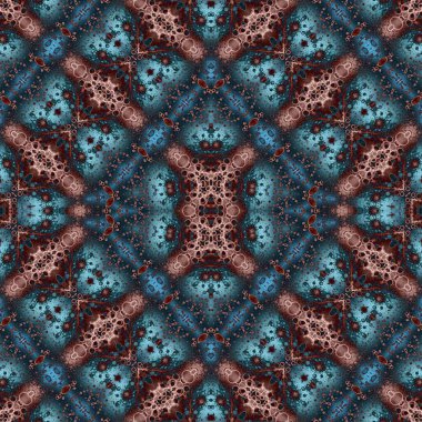 Kusursuz sanat modeli. Mozaik arka plan. Mandala 'nın pürüzsüz dokusu. Soyut arkaplan. Sanat mozaiği