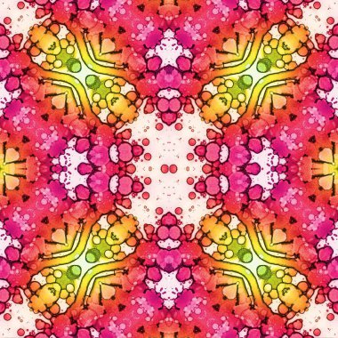 Kusursuz sanat modeli. Mozaik arka plan. Mandala 'nın pürüzsüz dokusu. Soyut arkaplan. Sanat mozaiği