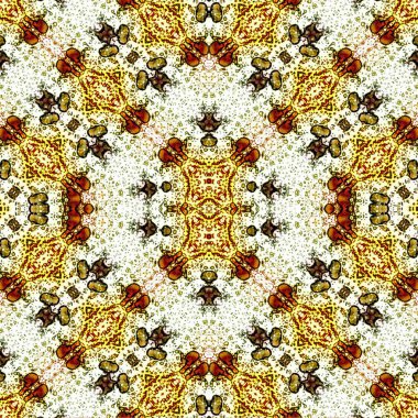 Kusursuz sanat modeli. Mozaik arka plan. Mandala 'nın pürüzsüz dokusu. Soyut arkaplan. Sanat mozaiği