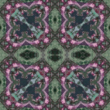 Kusursuz sanat modeli. Mozaik arka plan. Mandala 'nın pürüzsüz dokusu. Soyut arkaplan. Sanat mozaiği