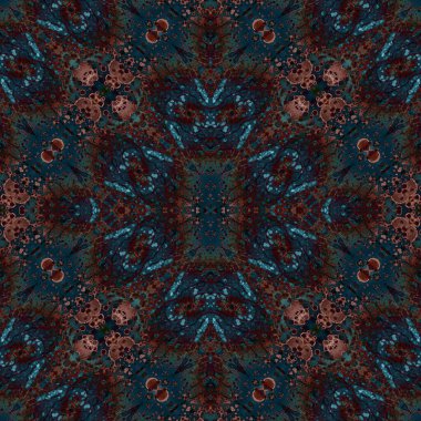 Kusursuz sanat modeli. Mozaik arka plan. Mandala 'nın pürüzsüz dokusu. Soyut arkaplan. Sanat mozaiği