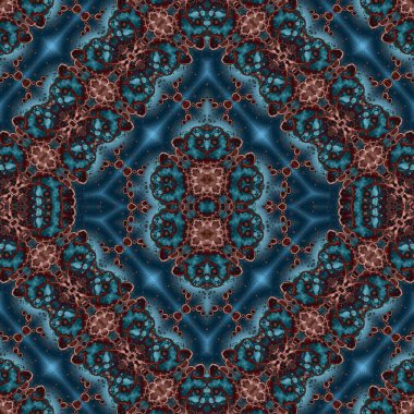 Kusursuz sanat modeli. Mozaik arka plan. Mandala 'nın pürüzsüz dokusu. Soyut arkaplan. Sanat mozaiği