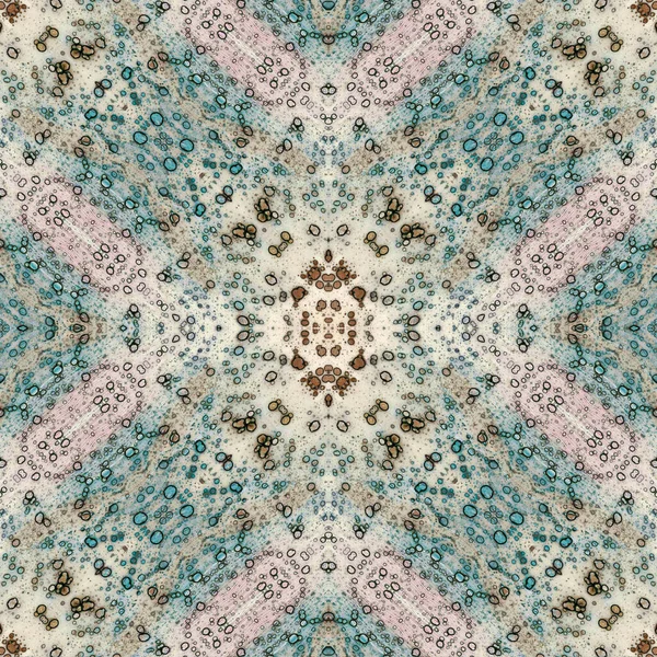 Kusursuz sanat modeli. Mozaik arka plan. Mandala 'nın pürüzsüz dokusu. Soyut arkaplan. Sanat mozaiği