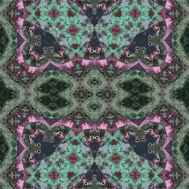 Kusursuz sanat modeli. Mozaik arka plan. Mandala 'nın pürüzsüz dokusu. Soyut arkaplan. Sanat mozaiği