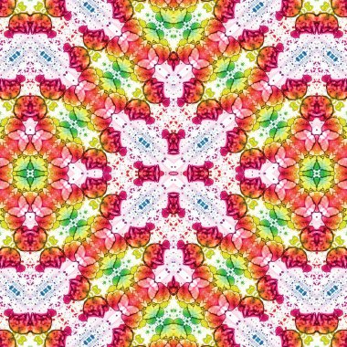 Kusursuz sanat modeli. Mozaik arka plan. Mandala 'nın pürüzsüz dokusu. Soyut arkaplan. Sanat mozaiği